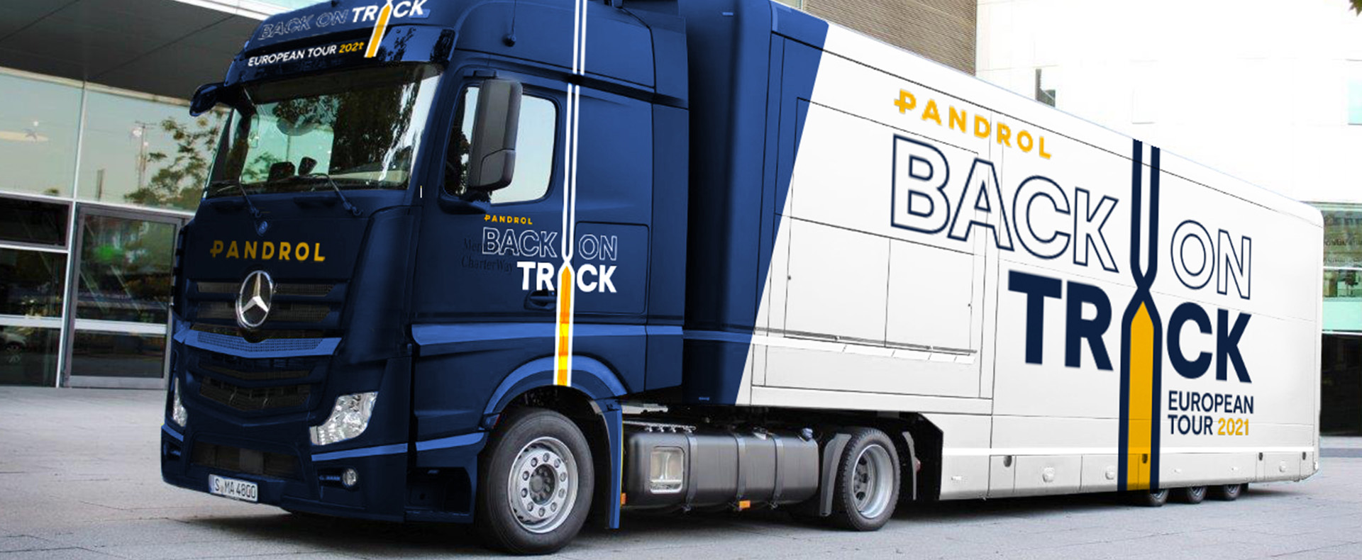 Pandrol Branded Lorry